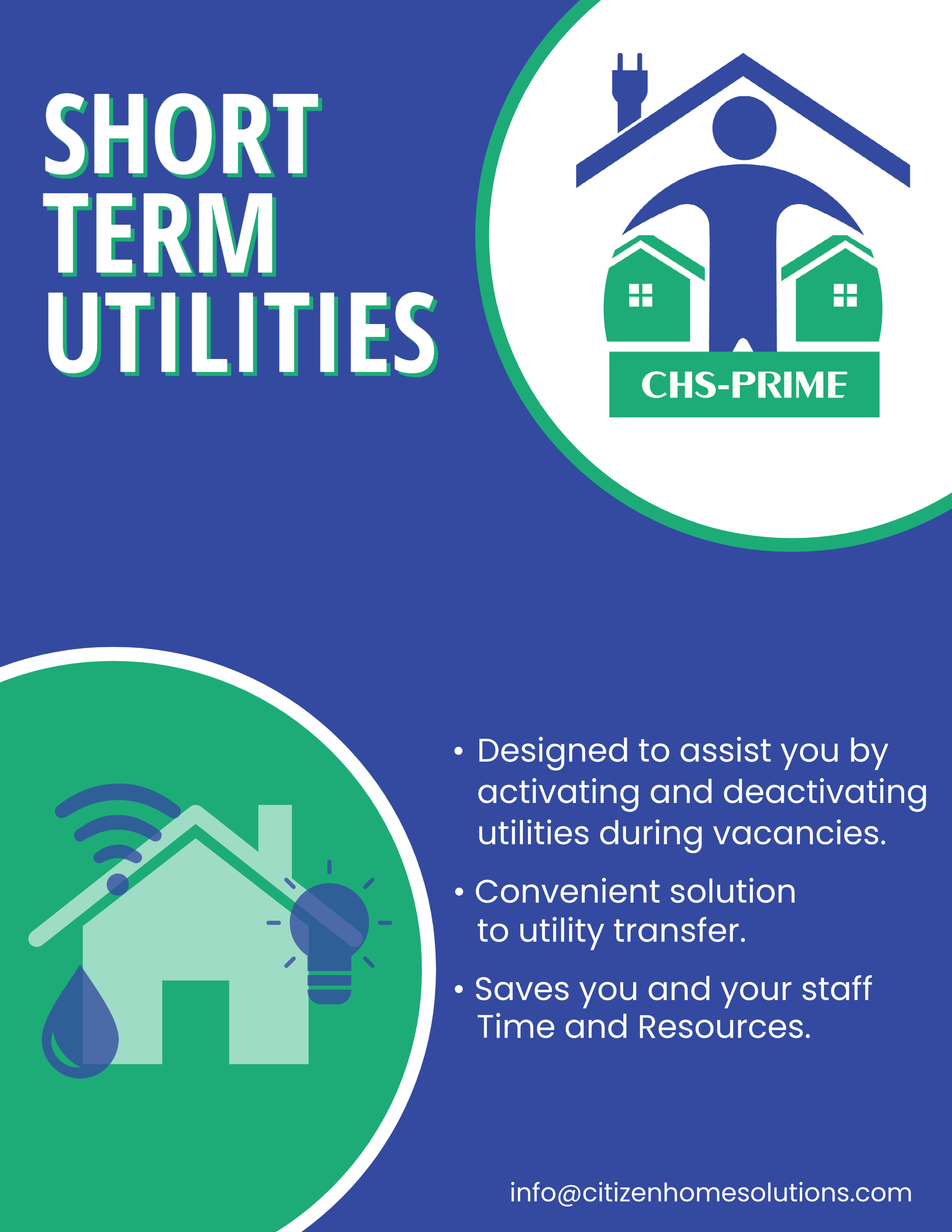 Short Term Utilities Flyer